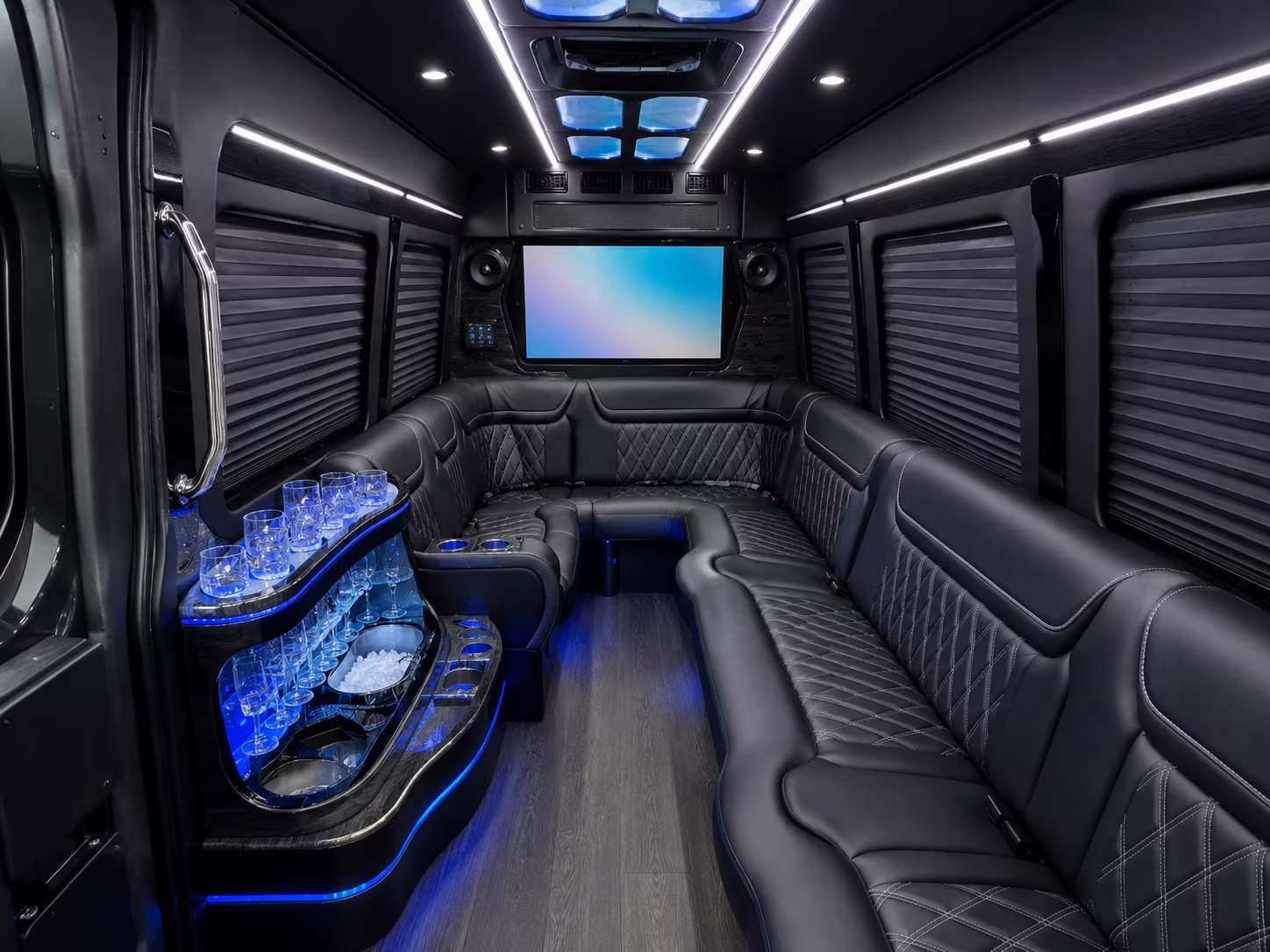 bus rentals for lights all night and dfw music festivals