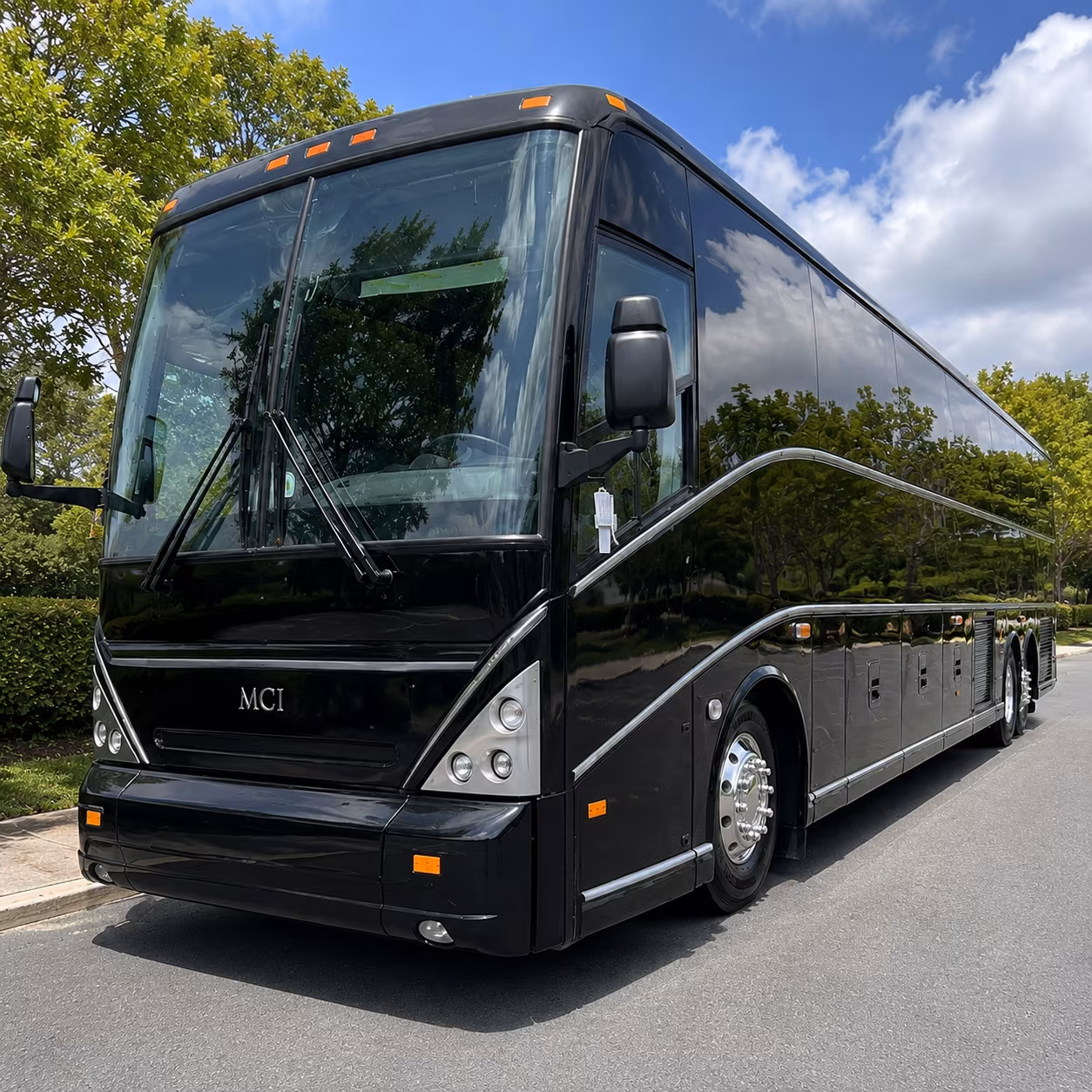 charter buses for plano east senior high school prom groups