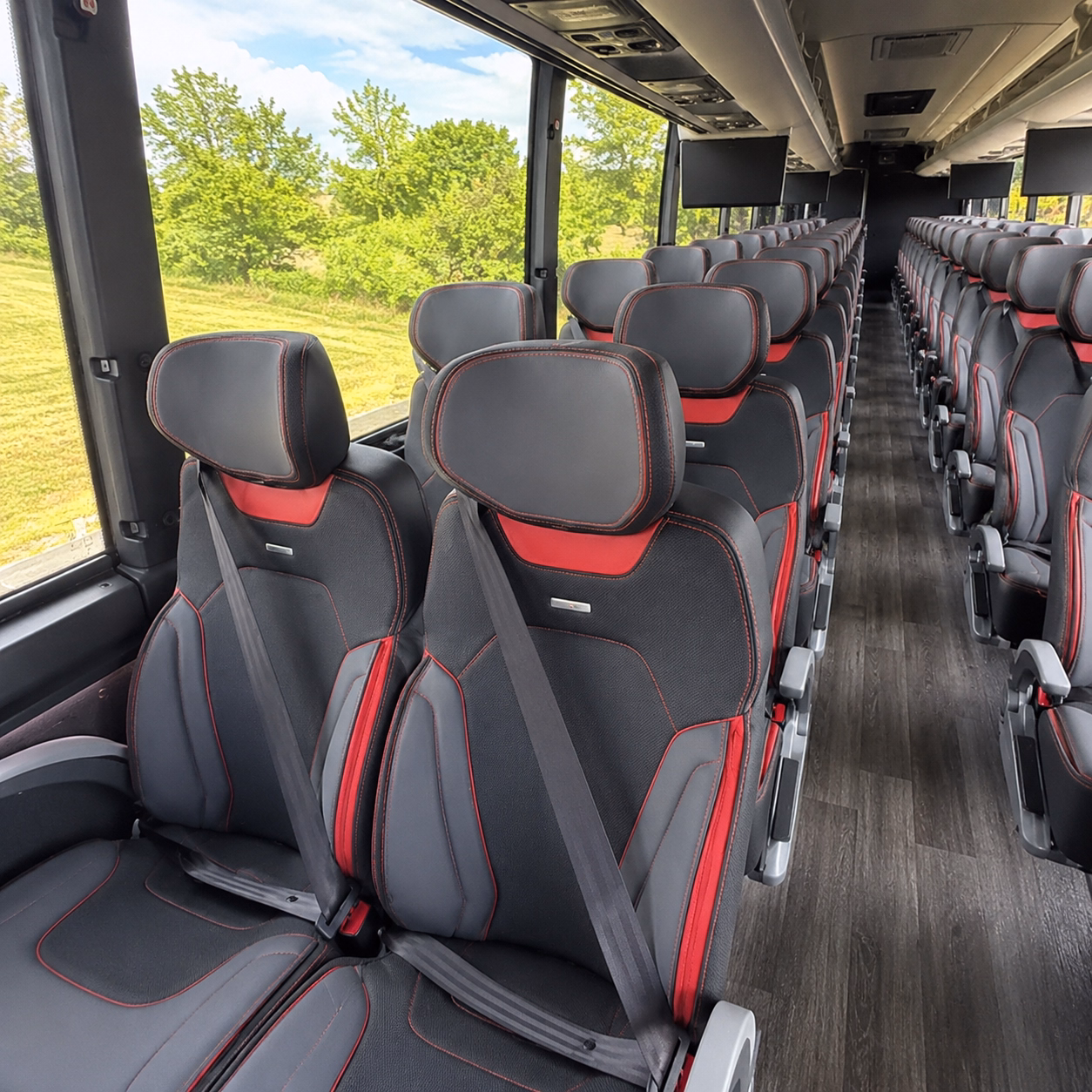how distance and duration affect charter bus rates in plano