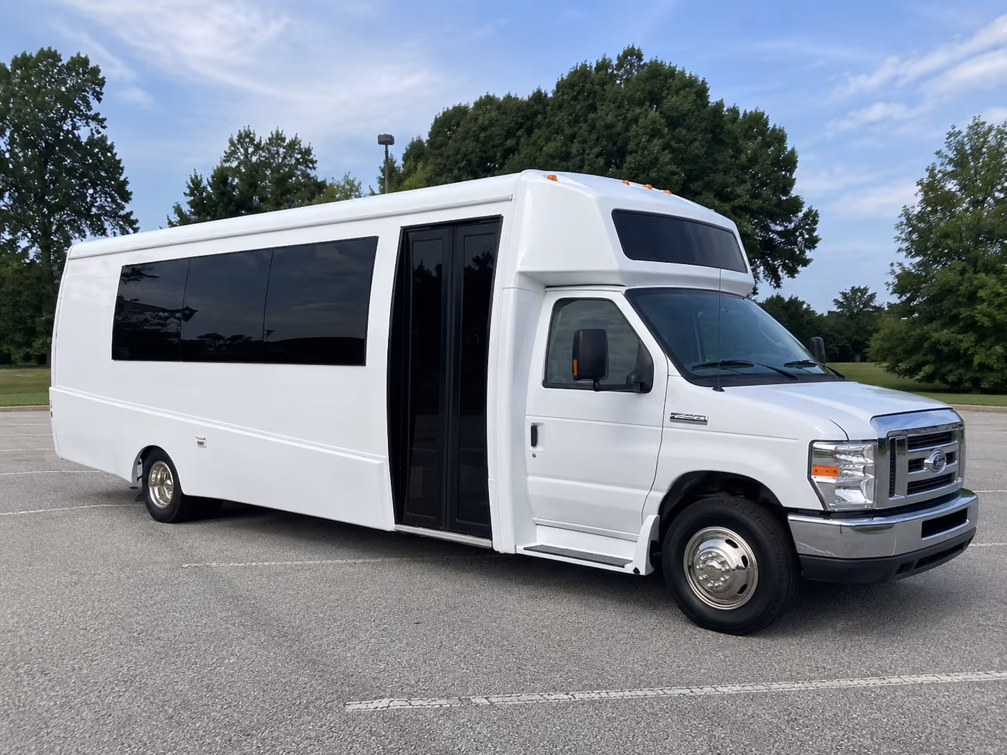 plano 18 passenger party bus