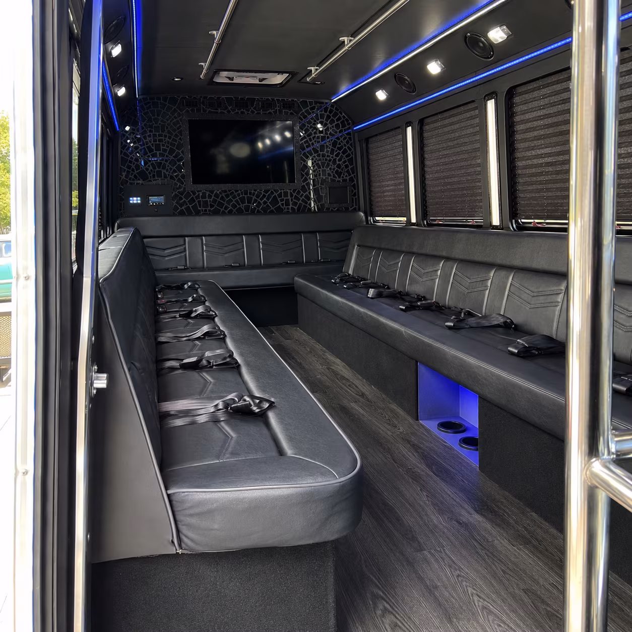 plano concert party bus rental