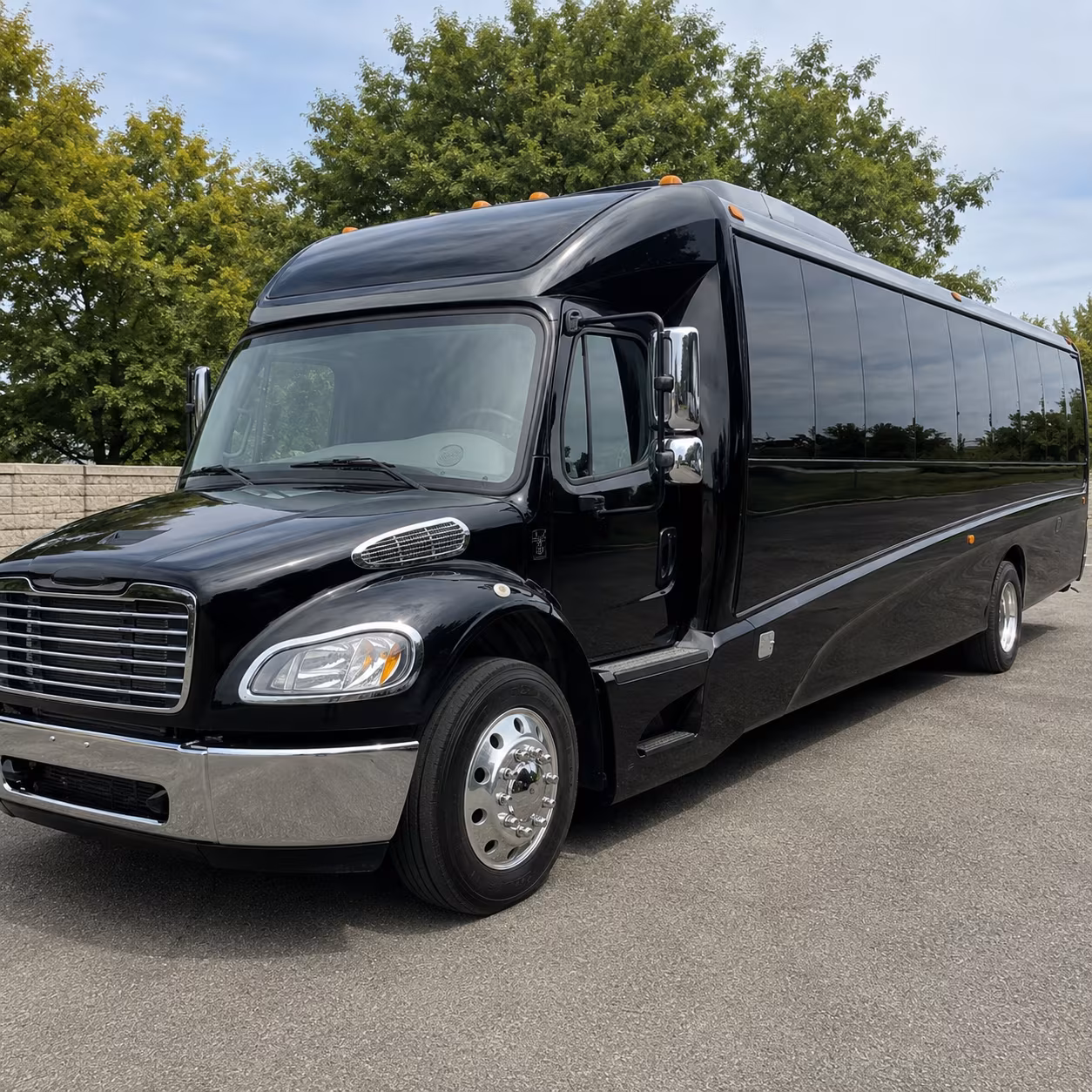 plano prom transportation onboard seating