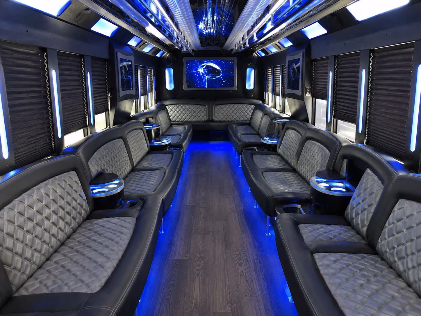 quinceanera sweet 16 party bus rental