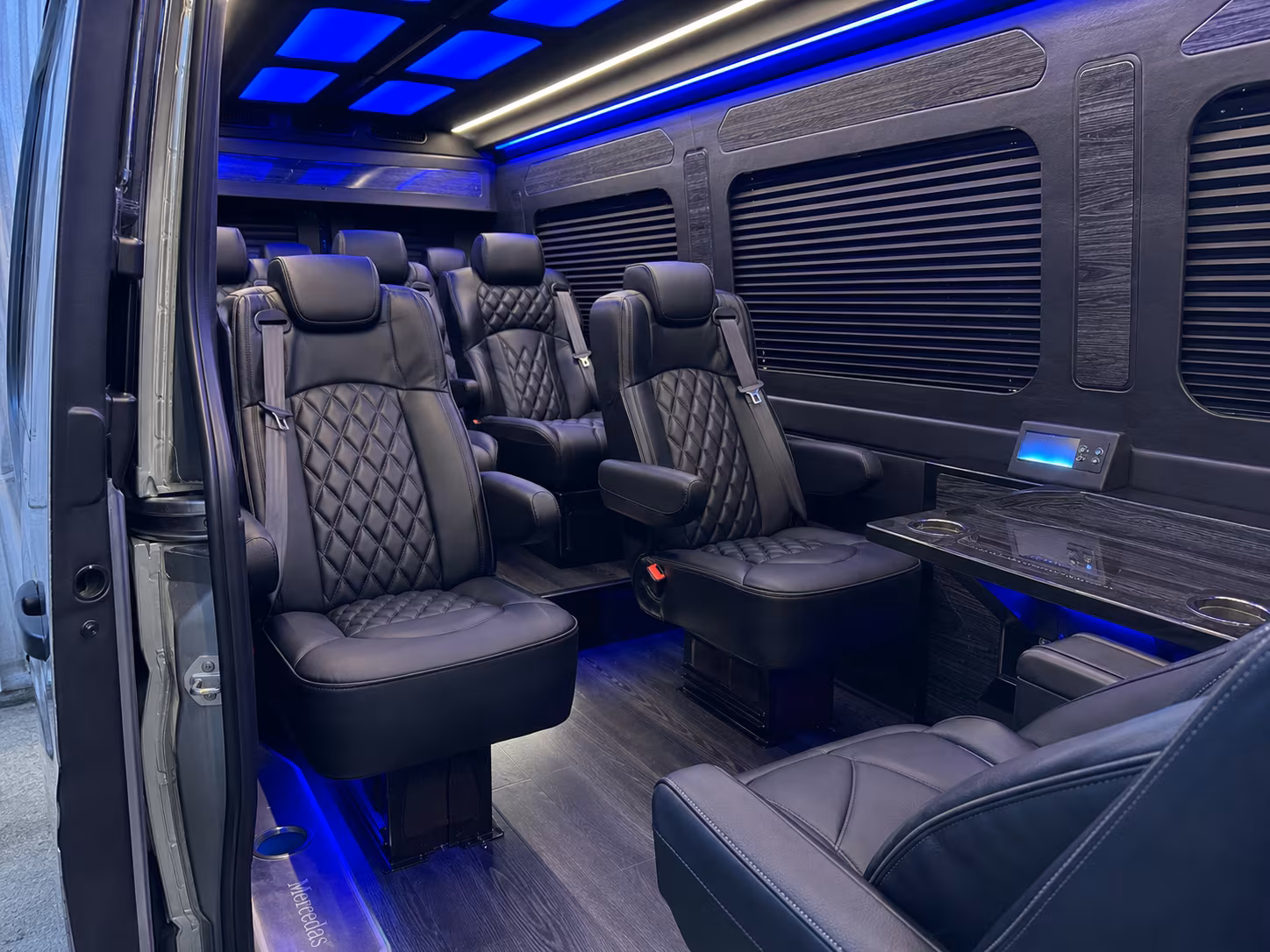 sprinter van transportation for groups and events across plano